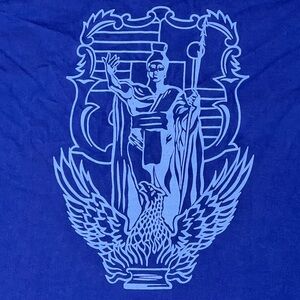 Kamehameha Blue Graphic VTG Tee